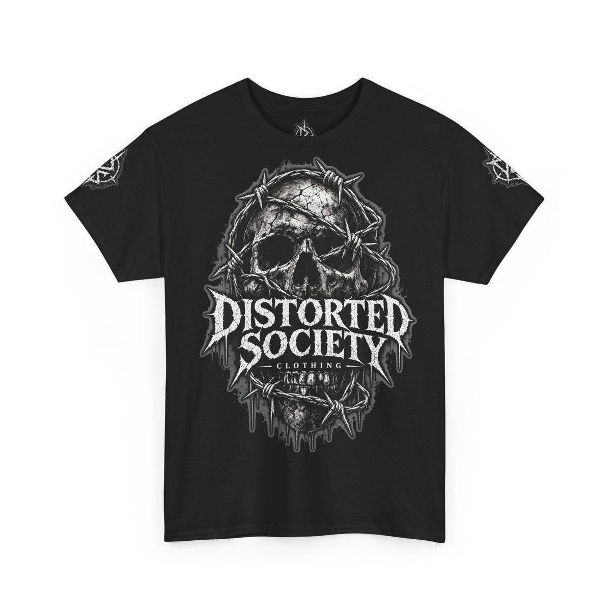 Distorted Society Tee — "NO SYSTEM"