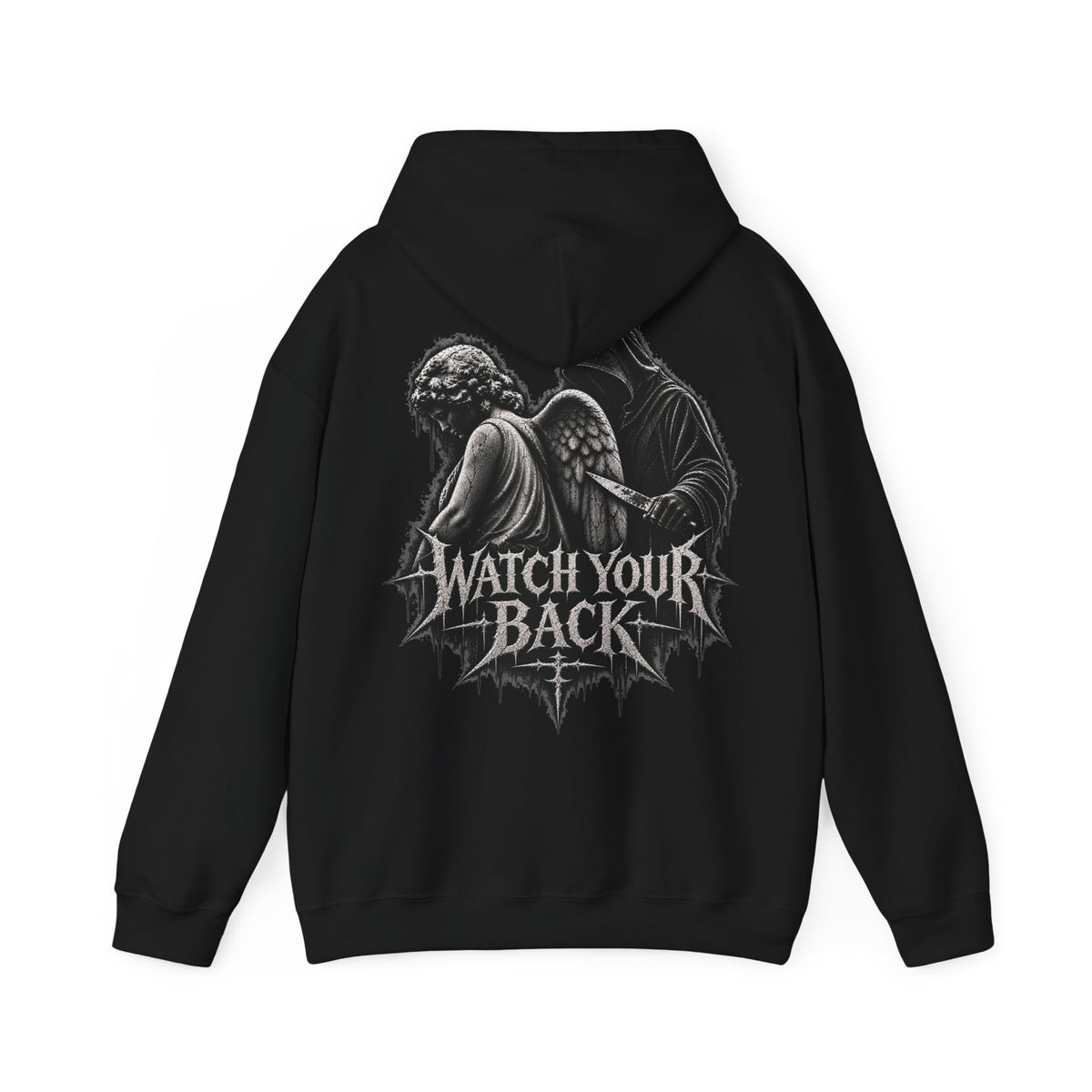 Distorted Society Hoodie  —  WATCH YOUR BACK
